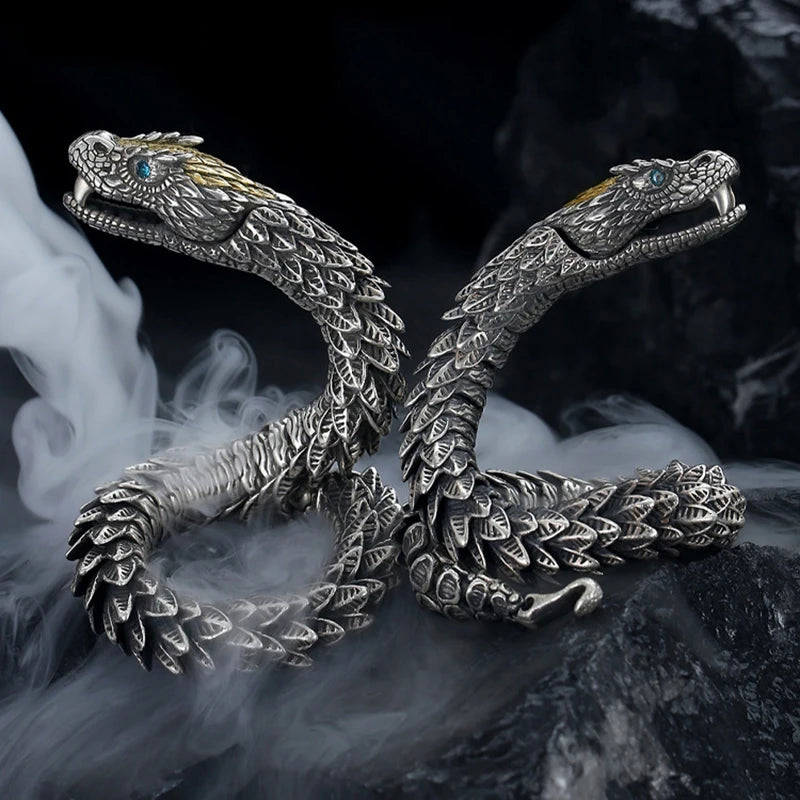 JORMUNGANDR - THE WORLD SERPENT BRACELET